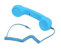 Auricular Retro del Teléfono de 3,5 M, Altavoz Atado con Alambre del Micrófono del Receptor del Teléfono Celular de la Prueba de la Radiación para Todos los Smartphones y (Cielo