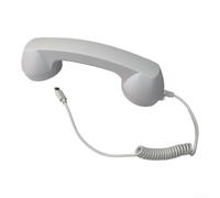Auricular retro del teléfono para el iPhone,Tipo-C auricular con cable | Altavoz de alta fidelidad, micrófono para llamadas claras; agarre ergonómico para videoconferencias, reuniones