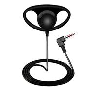 Auricular tipo D de una sola cara izquierdo y derecho, pin universal de 3,5 mm para conferencias de sonido simultáneas (5)