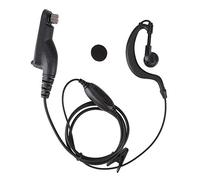 Auricular Tipo Walkie Talkie, Auricular de Tubo acústico con micrófono y PTT para micrófono de Gancho para la Oreja Auricular para Xpr7000 / Xpr7000e / Xpr6000 / XIR P8200 / DP4800 / APX1000