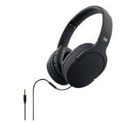 Auricular T'nB TRAVEL 2 plegable negro circumaural con micrófono y cable desmontable 1,2m
