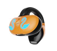 Auricular único inalámbrico | 5.3 Auriculares de Entrenamiento - Auriculares inalámbricos de conducción ósea de Oreja Abierta Auriculares para Gimnasio 10 Horas de reproducción de música