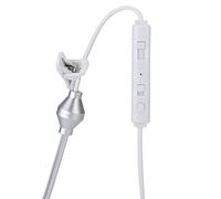 Auricular Unilateral Antiradiación de 3,5 Mm con Micrófono para Seguridad y Hospitalidad, Tubo de Aire Transparente de Perfil bajo para Uso en Almacenes y Restaurantes, Cómodo para Gorilas