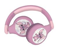 Auriculares 2 en 1 bluetooth y por cable cómodos y plegables con limitación de sonido Lexibook Angel TU