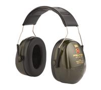 Auriculares 3M PELTOR Optime II, 31 dB, verde, cinta para la cabeza, H520A-407-GQ
