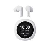 Auriculares 4SMARTS SkyBuds Pro inalámbricos Bluetooth con cancelación de ruido, micrófono y control táctil, blancos