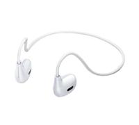 Auriculares Abiertos con conducto de Aire - Auriculares ultraligeros, Auriculares sin Orejas con batería de Larga duración, Escucha al Aire Duradera, diseño inalámbrico | Ejercicios de Fitness