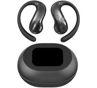 Auriculares abiertos con traducción inalámbrica 5.4 y en tiempo real, control táctil integrado, 50 horas de reproducción, 4 altavoces, IP55 impermeables, auriculares de traducción inalámbricos para