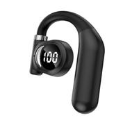 Auriculares Abiertos - Genuino Inalámbrico | Pantalla LED Pilarie Audio Lado Izquierdo | Comodidad del oído Individual Ajustada para Carreras Exteriores, Equitación, , Diseño Ligero AV