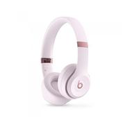 Beats Solo 4 - Auriculares Wireless Bluetooth on-Ear, compatibles con Apple y Android, con hasta 50 Horas de batería - Rosa algodón