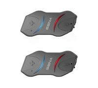 Auriculares Arsenal Sena 10R Duo inalámbricos Bluetooth para moto con radio FM y manos libres, color gris