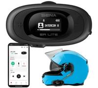 Auriculares Arsenal Sena 5rlite-01 inalámbricos Bluetooth con Reducción de Ruido, micrófono y activación por voz, color negro