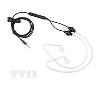 Auriculares Auriculares Biauriculares Protección De Radiación 3,5 Mm Receptor De Tubo De Aire Con cambio de modo CTIA/OMTP(Negro)