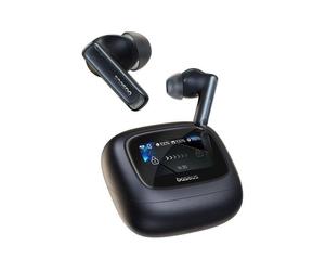 Auriculares Baseus Bowie M2s inalámbricos Bluetooth con Cancelación de Ruido, micrófono y pantalla en estuche, negros