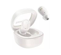 Baseus Bowie WM02 TWS Auriculares Inalámbricos Bluetooth con Estuche de Carga Blanco Crema