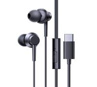 Auriculares Baseus ENCOK CZ11 con cable, micrófono, control volumen y uso deportivo negro