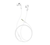 Auriculares Baseus Encok Hz20 con cable Jack 3,5 mm para llamadas y música Blanco