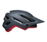 Bell 4Forty Casco MTB 2022: Mate/Gris Brillante/Rojo, L 58-62cm