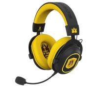 Auriculares Blade Kings League inalámbricos trimodo gaming con placas magnéticas y LED negros