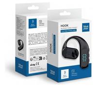 Auriculares Blue Star Premier Hook inalámbricos Bluetooth mono con micrófono negro