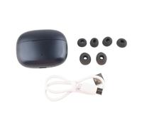Auriculares Bluetooth 5.3 con sonido estéreo, silicona de grado médico, inalámbricos, control táctil, batería de larga duración, detección