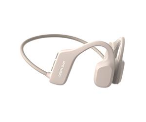 Auriculares Bluetooth 5.3 de conducción ósea, diseño de oído abierto, calidad de sonido premium para correr, andar en bicicleta, nadar, hacer