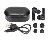 Auriculares Bluetooth 5.3 totalmente inalámbricos con cancelación de ruido, control táctil ligero, micrófono integrado, batería de larga