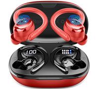 Auriculares Bluetooth 5.4 Sport, 2026, auriculares inalámbricos Bluetooth con estéreo 6D/4 ENC Mic, 50H Noise Cancelling Ear buds, Over-Ear Headset con gancho para la oreja, IP7 resistente al agua