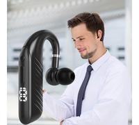 Auriculares Bluetooth, auriculares manos libres Bluetooth 5.2, auriculares monoaurales con cancelación de ruido y micrófono para teléfono móvil,