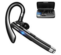 Auriculares Bluetooth, auriculares manos libres intrauditivos para teléfonos móviles, auriculares inalámbricos con estuche de carga de 50