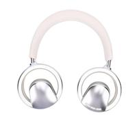 Auriculares Bluetooth, Bluetooth 6.0 Diseño Ahuecado Auriculares RGB, con Cable con Micrófono Desmontable para Entrenamientos de Viajes en Casa, Escuela, 20 Horas de Juego (White)