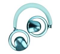 Auriculares Bluetooth, Bluetooth 6.0 Diseño Ahuecado Auriculares RGB, con Cable con Micrófono Desmontable para Entrenamientos de Viajes en Casa, Escuela, 20 Horas de Juego (Green)