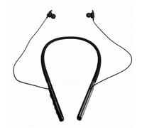 Auriculares Bluetooth con Banda para el Cuello Cancelación de Ruido de Alto Volumen para Ver Conversaciones de Televisión con Sonido Claro 200mAh (Black)