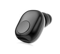 Auriculares Bluetooth con batería de 55mah, Color Negro, Ideales para Escuchar música y Realizar Llamadas con Comodidad.
