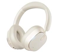 Auriculares Bluetooth con cancelación activa híbrida de ruido, auriculares inalámbricos con Bluetooth 6.0, 120 horas de duración de la batería, audio Hi-Res, graves potentes y almohadillas para los