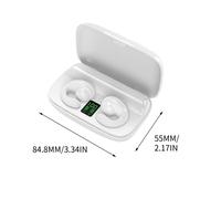 Auriculares Bluetooth con clip para la oreja, resistentes al agua IPX8, 1 par.