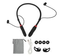 Auriculares Bluetooth con diseño resistente al sudor, ajuste cómodo y soporte para modo de juego, audio de graves profundos con compatibilidad con