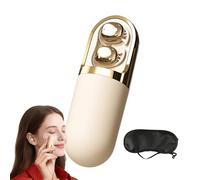 Auriculares Bluetooth con masaje vibratorio S13, tapones invisibles inalámbricos para quienes duermen de lado, auriculares Bluetooth 6.0 impermeables para dormir con estuche con vibración (Skin)