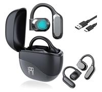 Auriculares Bluetooth con traductor de voz instantáneo mediante IA para conversaciones sin conexión Wi-Fi.