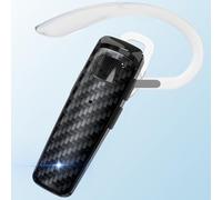 Auriculares Bluetooth CVC8.0, 16 horas de tiempo de conversación, inalámbricos, con cancelación de ruido, auriculares Bluetooth de un solo oído para oficina, entrenamiento, conducción, compatible con