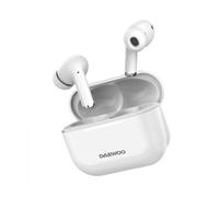 Auriculares Bluetooth Daewoo DW2002 con estuche de carga/ Autonomía 6h/ Blancos