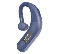Auriculares Bluetooth de un solo oído, conducción ósea con control táctil inteligente para deportes y desplazamientos diarios, ergonómicos y