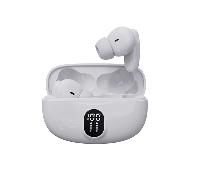 AURICULARES BLUETOOTH DENVER INALAMBRICOS CON EFECTO DE LUZ BLANCO