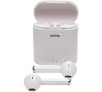 Auriculares bluetooth denver inalambricos - estuche de carga - blanc