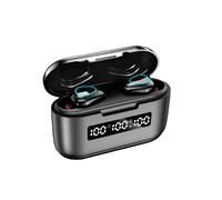 Auriculares Bluetooth G40 TWS 5.0, estéreo binaural, totalmente inalámbricos, con compartimento de carga