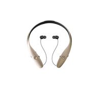 Auriculares Bluetooth HBS900 (dorados) LG Sports Earbuds Hi-Fi estéreo con subwoofer, auriculares inalámbricos