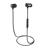 Auriculares Bluetooth, HENGKEXIN Magnéticos Casco Bluetooth 4.1 Auriculares Deportivos Inalámbricos con Mic, estéreo, para iPad, iOS y Android-Red