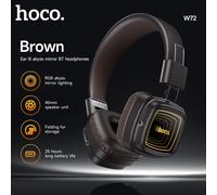Auriculares Bluetooth HOCO W72 Mirror V6.0, Auriculares Deportivos Inalámbricos con Micrófono para Llamadas Telefónicas, Sonido de Alta Fidelidad, NUEVOS Negro
