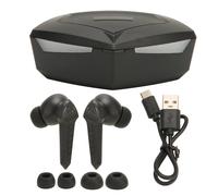 Auriculares Bluetooth impermeables, diseño ergonómico y graves estéreo, LED RGB y control táctil para una escucha personalizada, BT4.2 y