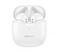Auriculares Bluetooth In-Ear inalámbricos con Graves potentes con USB-C Quick Charge BT 5.0 HiFi 3D Stereo Sound True Wireless Earbuds con micrófono Integrado, Control táctil Super-Mini (Blanco)